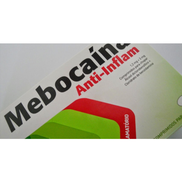 Mebocaína Anti-Inflam, 1,2/3 mg x 30 comp chupar