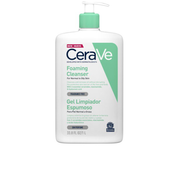 Cerave Cleanser Espuma Limpeza Facial 1000ml