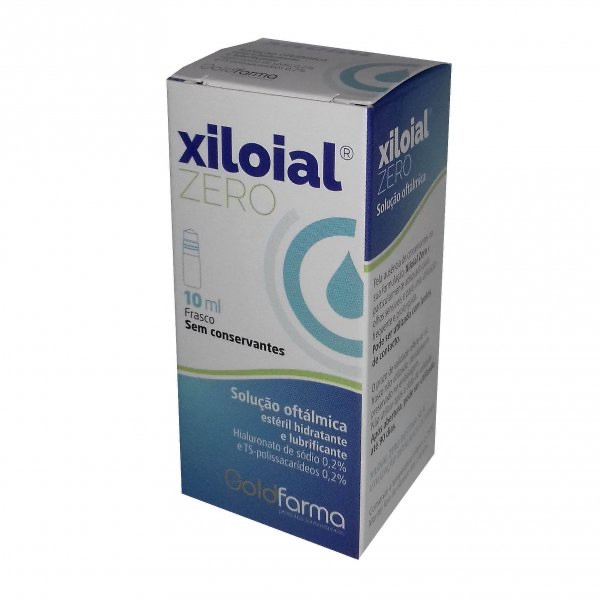 Xiloial Zero Solução Oftálmica Frasco 10ml