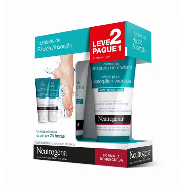 Neutrogena Creme de Pés Rápida Absorção 100ml Duo