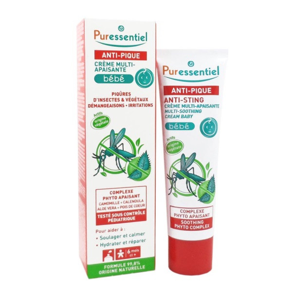 Puressentiel Sos Insetos Creme Bebé Multi-calmante 30ml