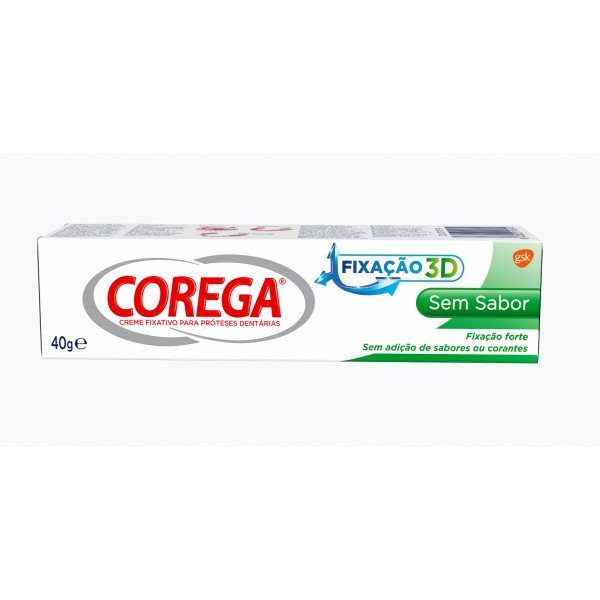 Corega Creme Fixador Prótese Sem Sabor 40g