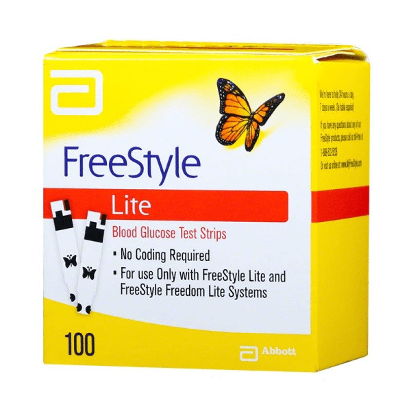 FreeStyle Lite Tiras Sangue Glicose x50