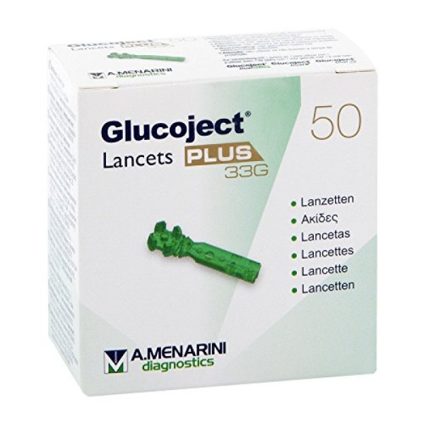 Glucoject Plus Lancetas x50