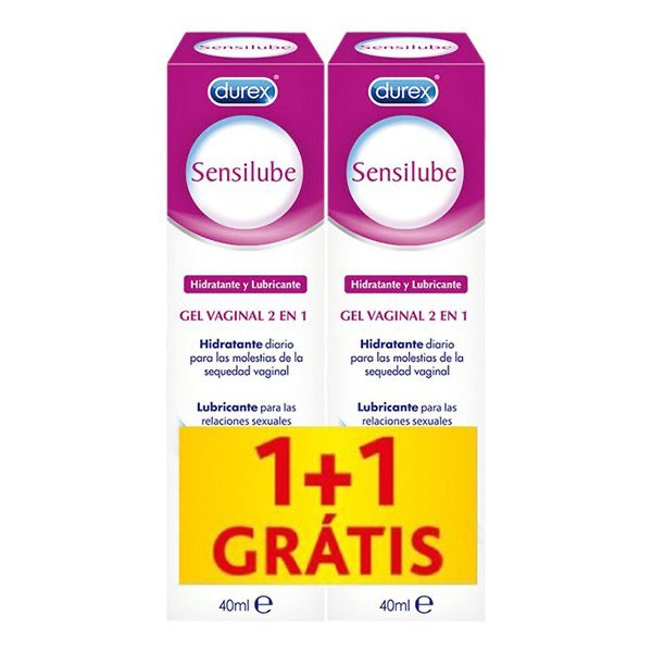 Durex Sensilube Gel Lubrificante Íntimo Duo 2x40ml