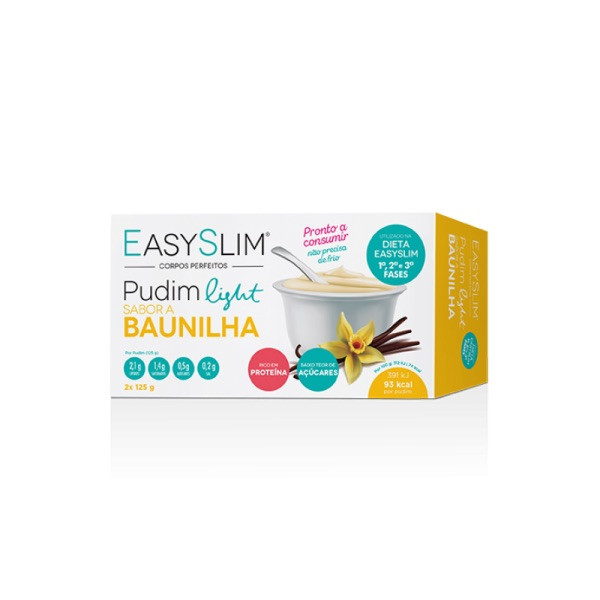 Easyslim Pudim Light Baunilha 125G X2