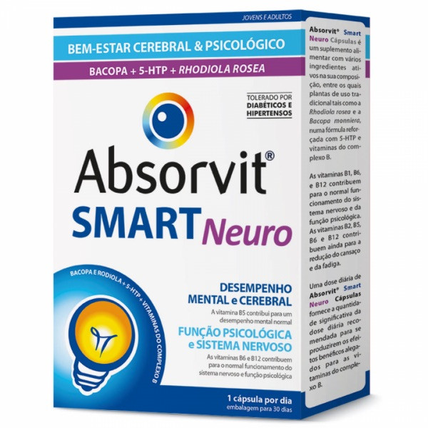 Absorvit Smart Neuro Cápsula x30