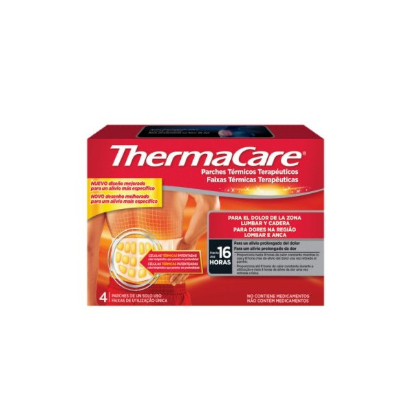 Thermacare Faixa Térmica Lombar/Anca x4