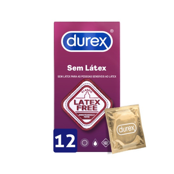 Durex Love Sex Preservativos Sem Latex x12