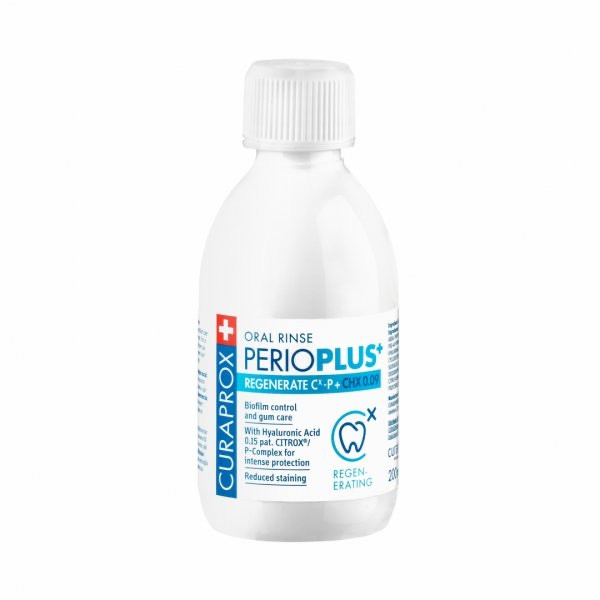 Curaprox Perio Plus Regenerate Colutório 200ml