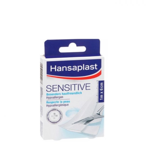 Hansaplast Sensitive Banda 1M X 6Cm