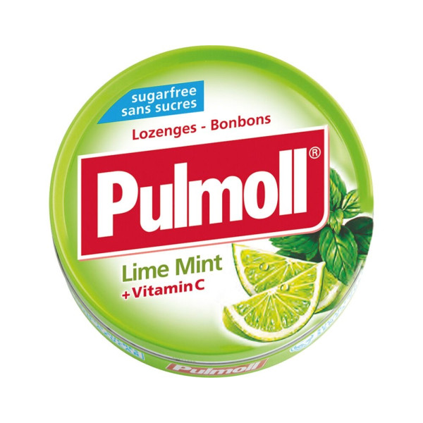 Pulmoll Pastilhas Sem Açucar Lima e Menta 45g