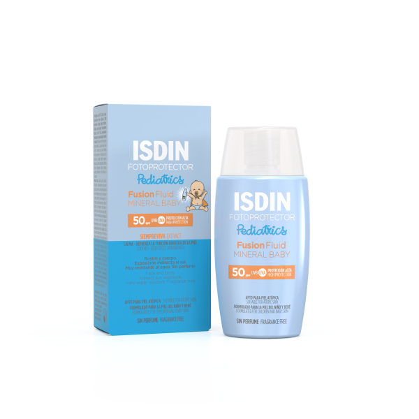 ISDIN Fotoprotector Pediatrics MINERAL BABY SPF50 50ML - Protetor solar para crianças