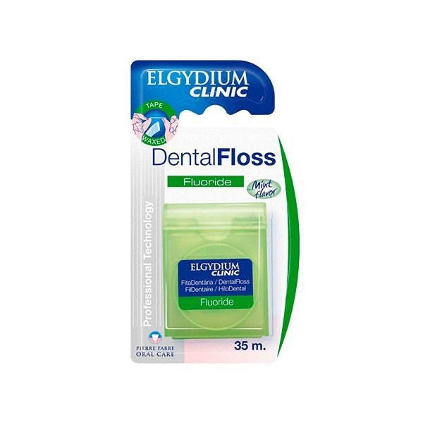 Elgydium Clinic Fio Dentário Fluór/Menta Fr 35M