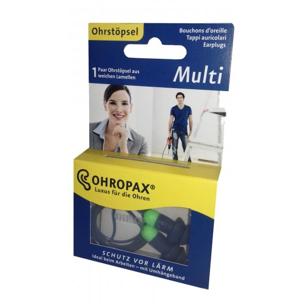 Ohropax Multi Tampões Auriculares Ruído x2