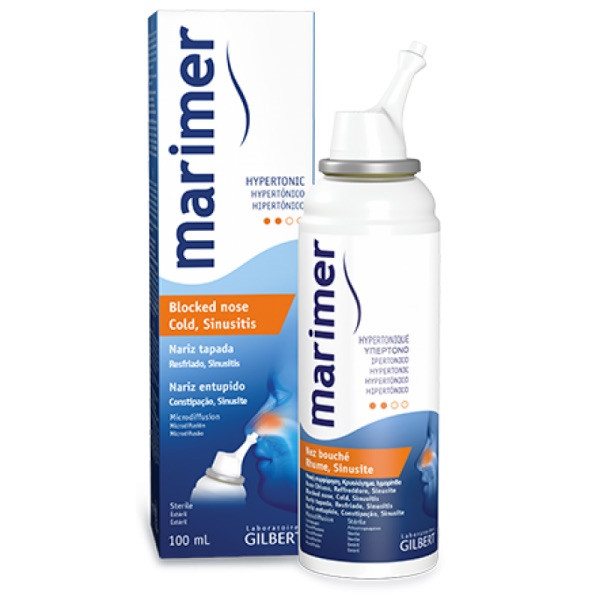 Marimer Baby Higiene Nasal Nariz Entupido Spray Hipertónico 100ml