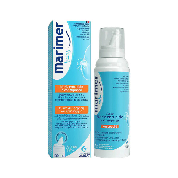 Marimer Baby Higiene Nasal Nariz Entupido Hipertónico 100ml