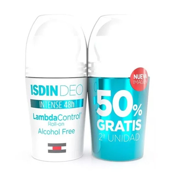 ISDIN Deo Lambda Control Roll-On Sem Álcool 2x50ml