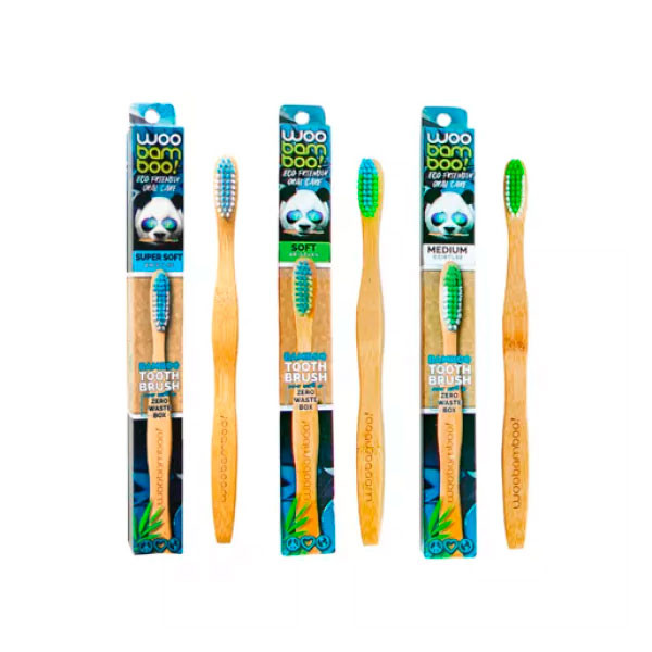 Woobamboo Escova de Dentes Bambu Zero Waste Macia