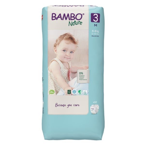 Bambo Nature 3 M 4-8Kg X52