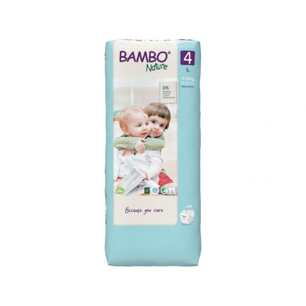 Bambo Nature 4 L 7-14Kg X48