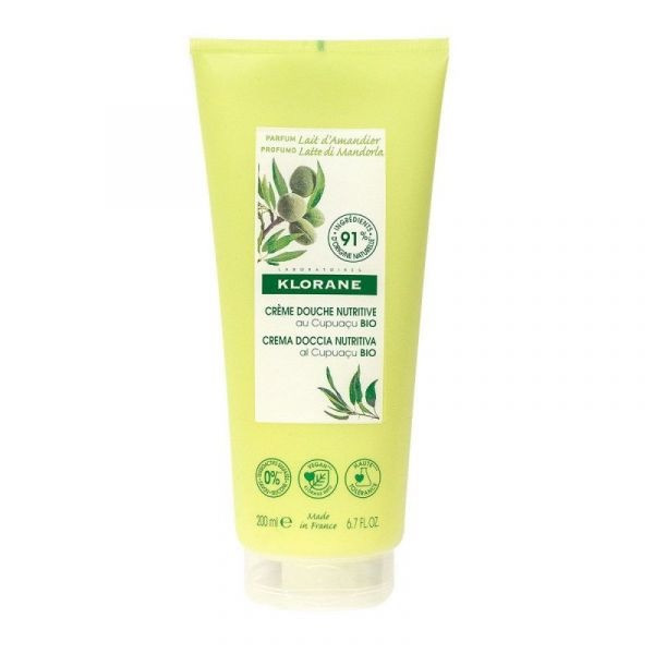 Klorane Bodycare Creme de Duche Leite de Amêndoa 200ml