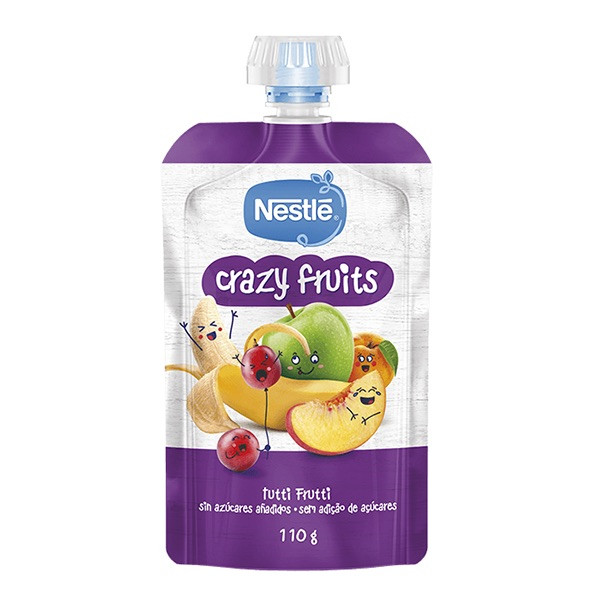 Nestlé Pacotinhos Tutti Frutti 110g 12M+