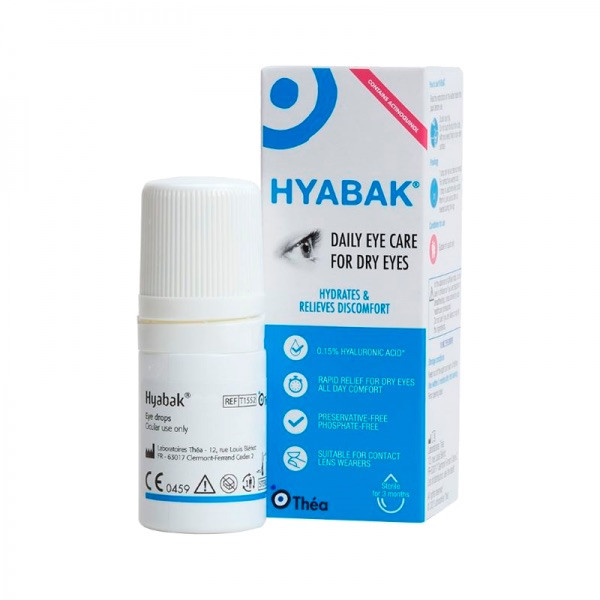 Hyabak Solução Hidratação Olhos 15ml