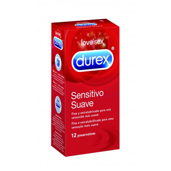 Durex Sensitivo Suave Preservativo X12