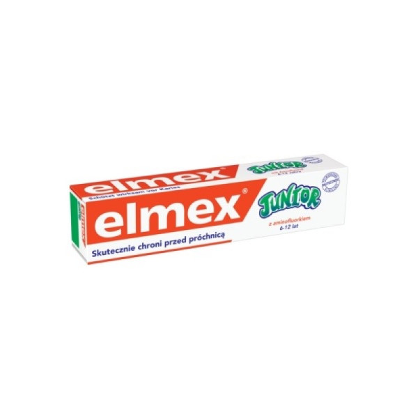 Elmex Júnior Pasta Dentífrica 75ml 6-12Anos