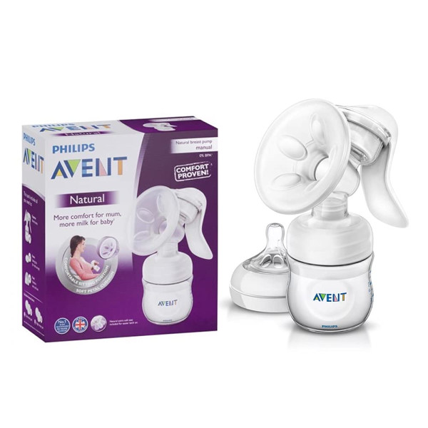 Philips Avent Bomba Tira Leite Natural Manual Nat C/ Biberão de 125ml