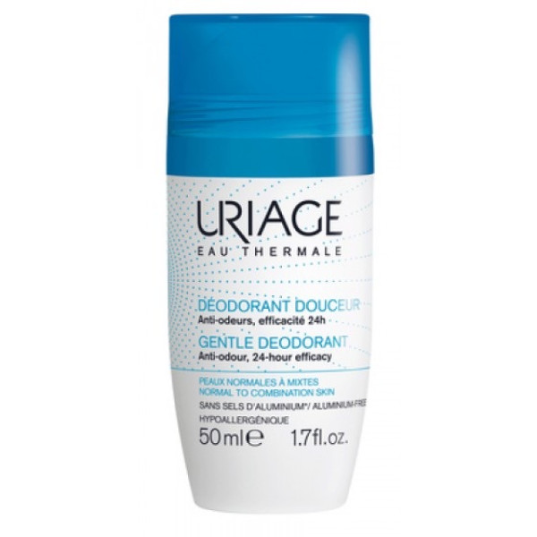 Uriage Desodorizante Douceur Roll On Pele Sensível 50ml