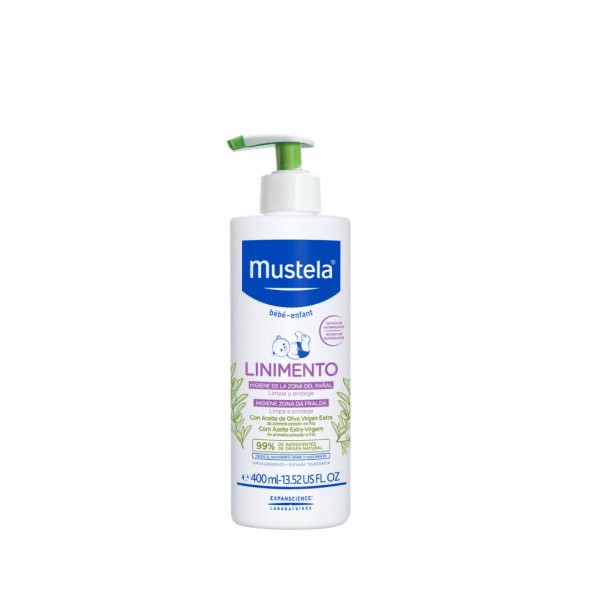 Mustela Bebé Linimento Higiene Zona Fralda 400ml