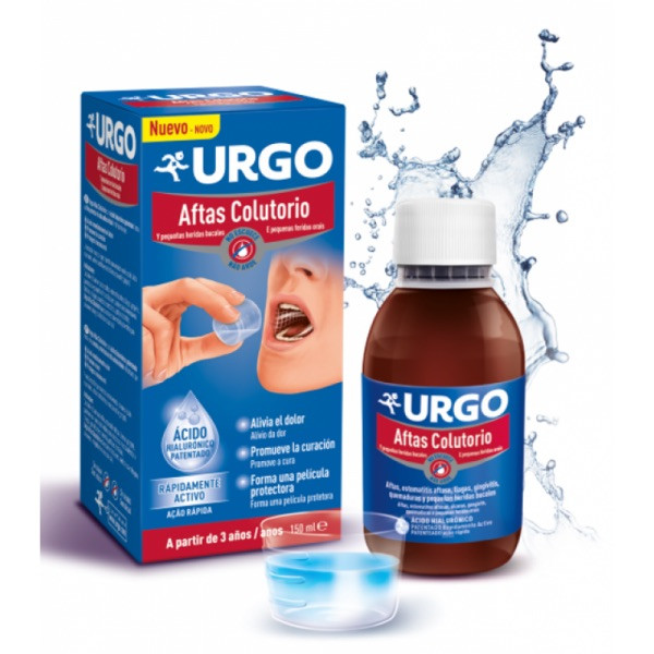 Urgo Colutório Aftas/Lesões Bucais 150ml