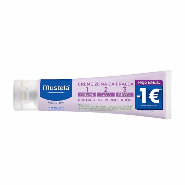 Mustela Bebé Creme Zona Fralda 123 50ml 1€