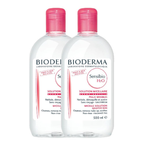 Bioderma Sensibio H2O Água Micelar Duo 2x500ml