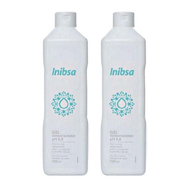 Inibsa Gel Dermatologico 500ml x2