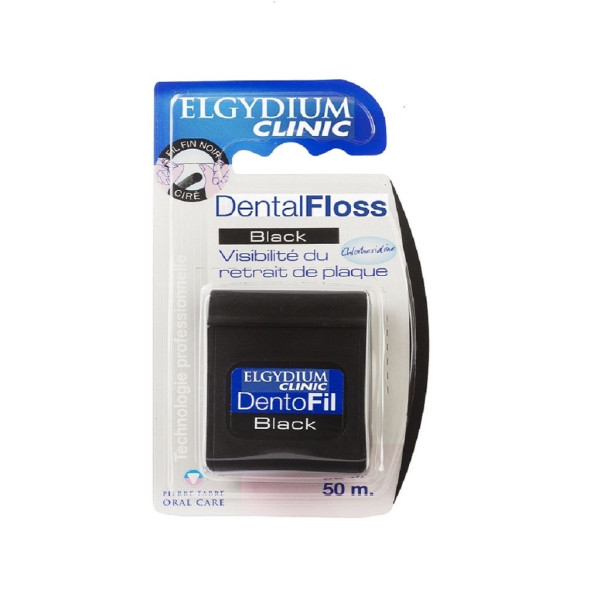 Elgydium Clinic Fio Dentário Black 50m