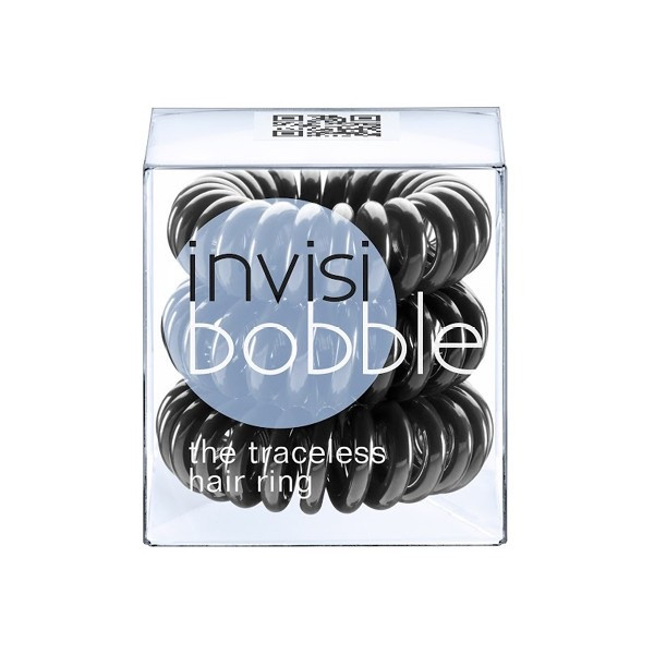 Invisibobble Elástico de Cabelo Preto X3