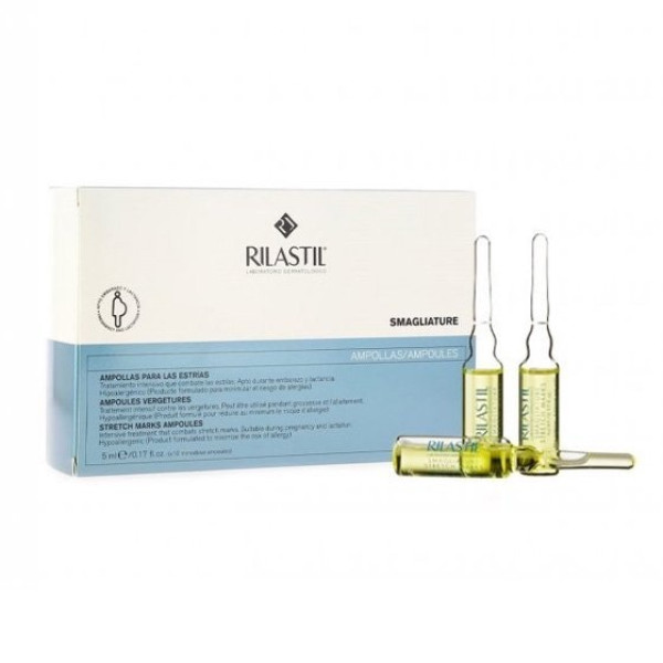 Rilastil Smagliature Estrias Ampolas 5ml x10