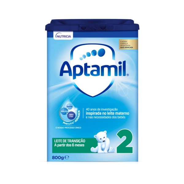 Aptamil 2 Pronutra Advance Leite Transição 800g c/ 20% desconto