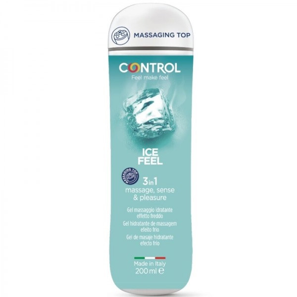 Control Ice Feel Gel Massagem 3/1 200Ml