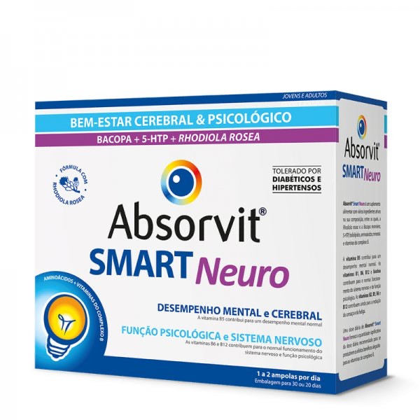 Absorvit Smart Neuro Ampolas 10ml X 30