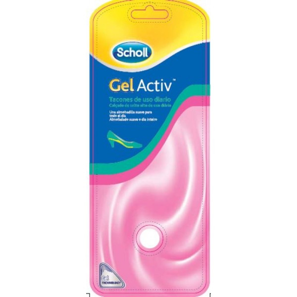 Scholl Gelactiv Palmilha Salto Alto x2