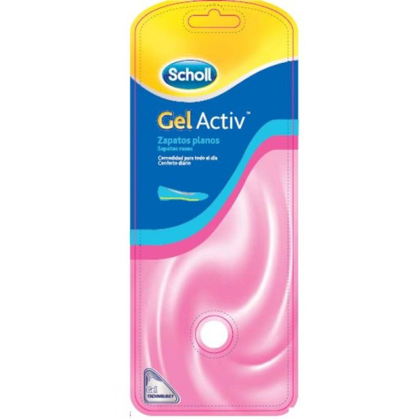 Scholl Gelactiv Palmilha Sapatos Rasos x2