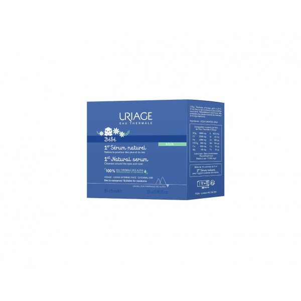 Uriage Bebe 1ºsoro Fisiológico Natural 5ml x15