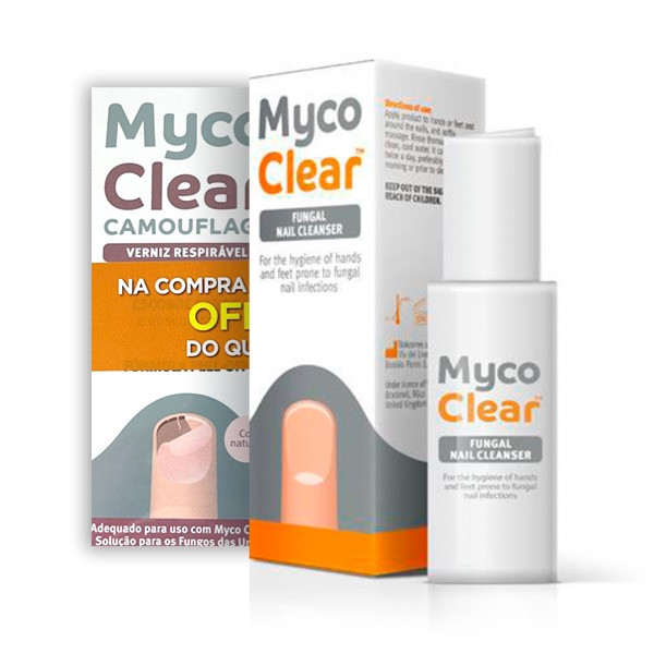 Myco Clear Solução Fungica 3 Em 1 4ml + Camouflage