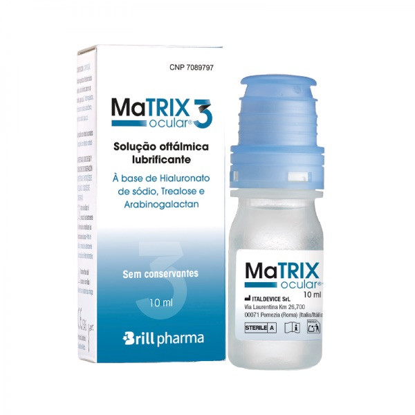 Matrix Ocular Solução Oftálmica Lubrificante 10ml