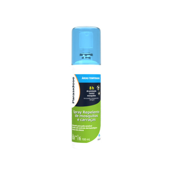 Parasidose Spray Repelente Mosquitos Áreas Temperadas 100ml