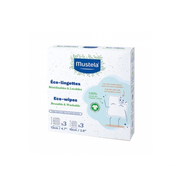 Mustela Toalhetes Eco Reut RefillX6